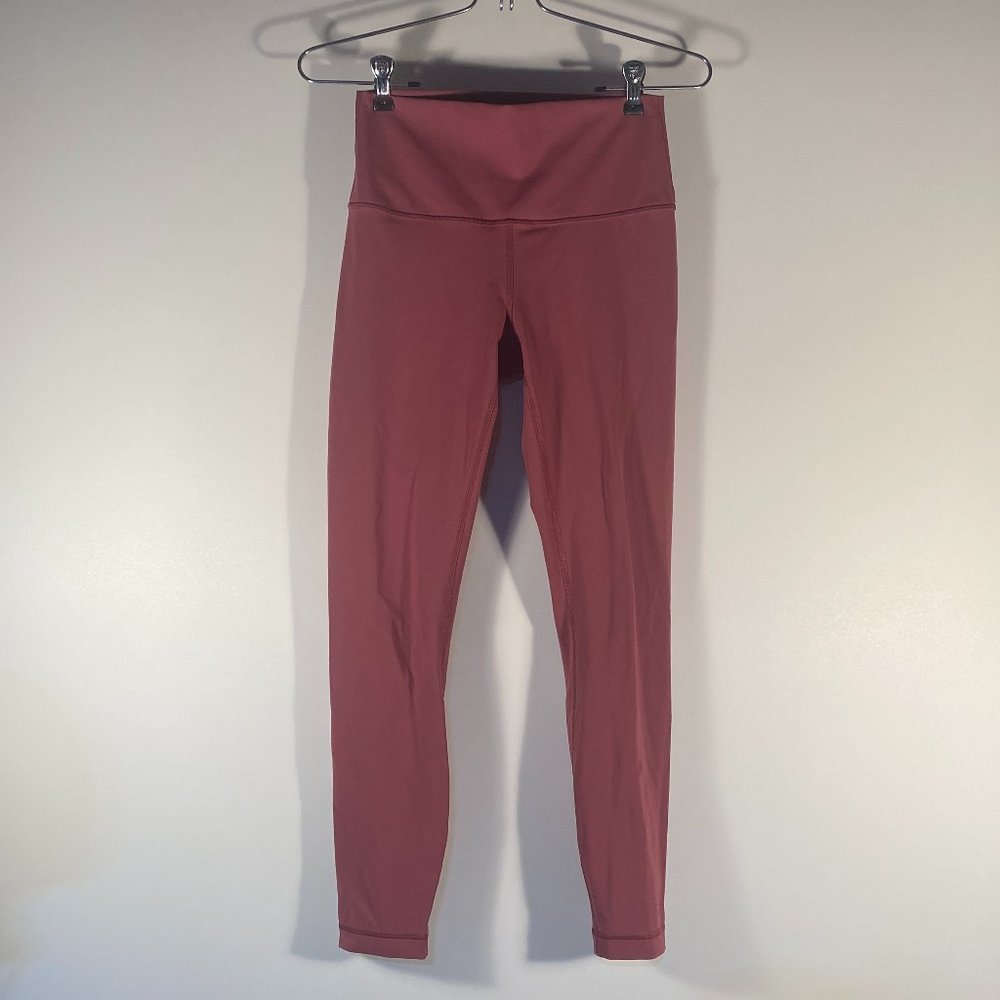 Lululemon Mauve Legging Workout Pants Women Size 4